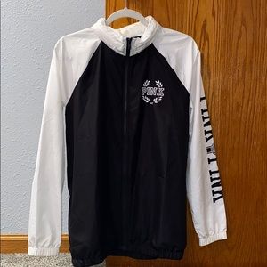 VS Pink windbreaker jacket
